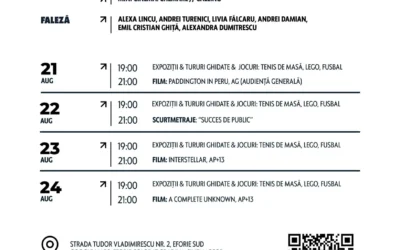 Program Eforie Colorat – ultima saptamana 21-24 august 2025