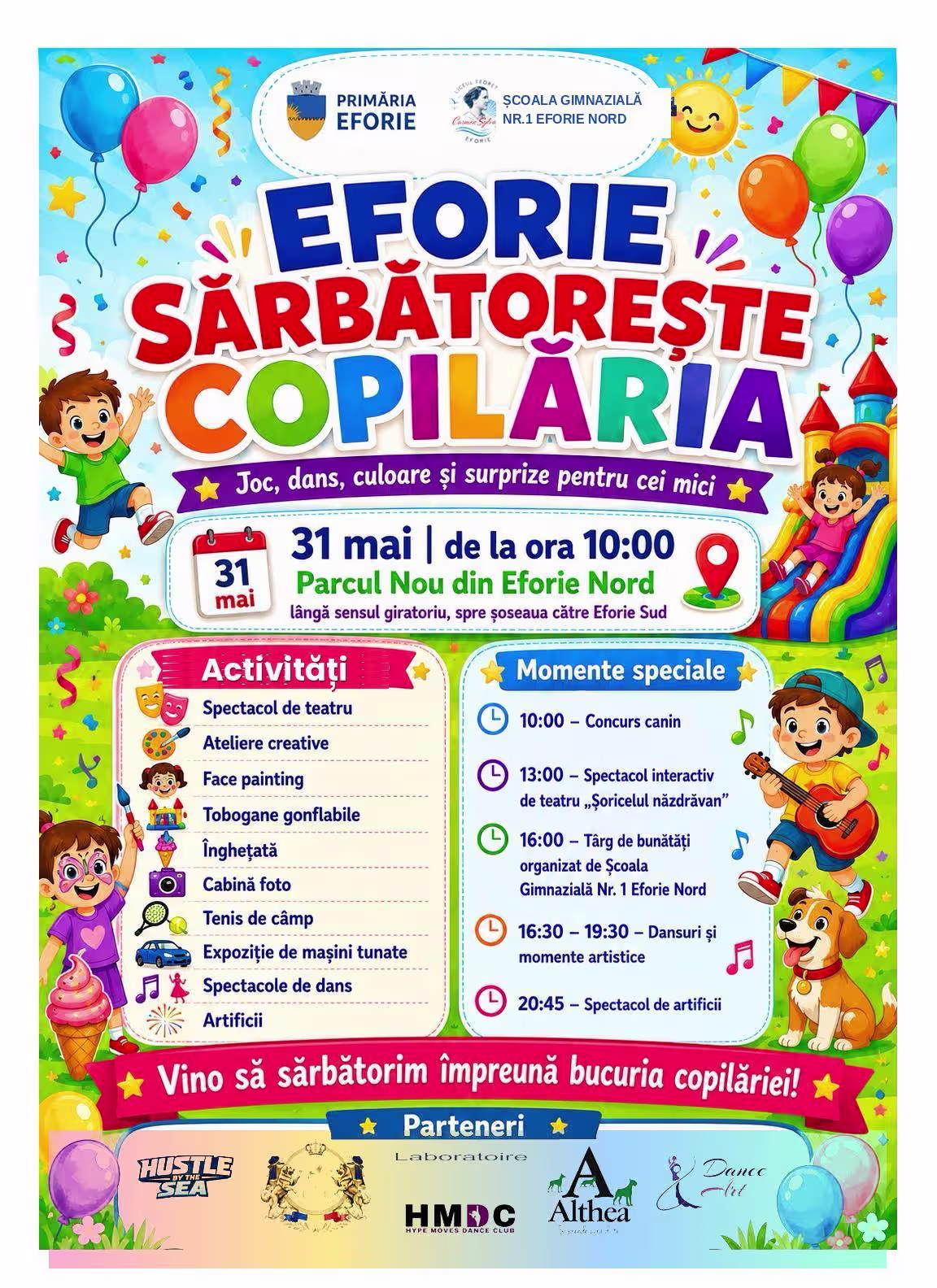 ziua copilului eforie 2026