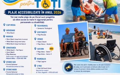 Marea este pentru toți: Plaje accesibilizate în Eforie Nord și Eforie Sud pentru sezonul 2026