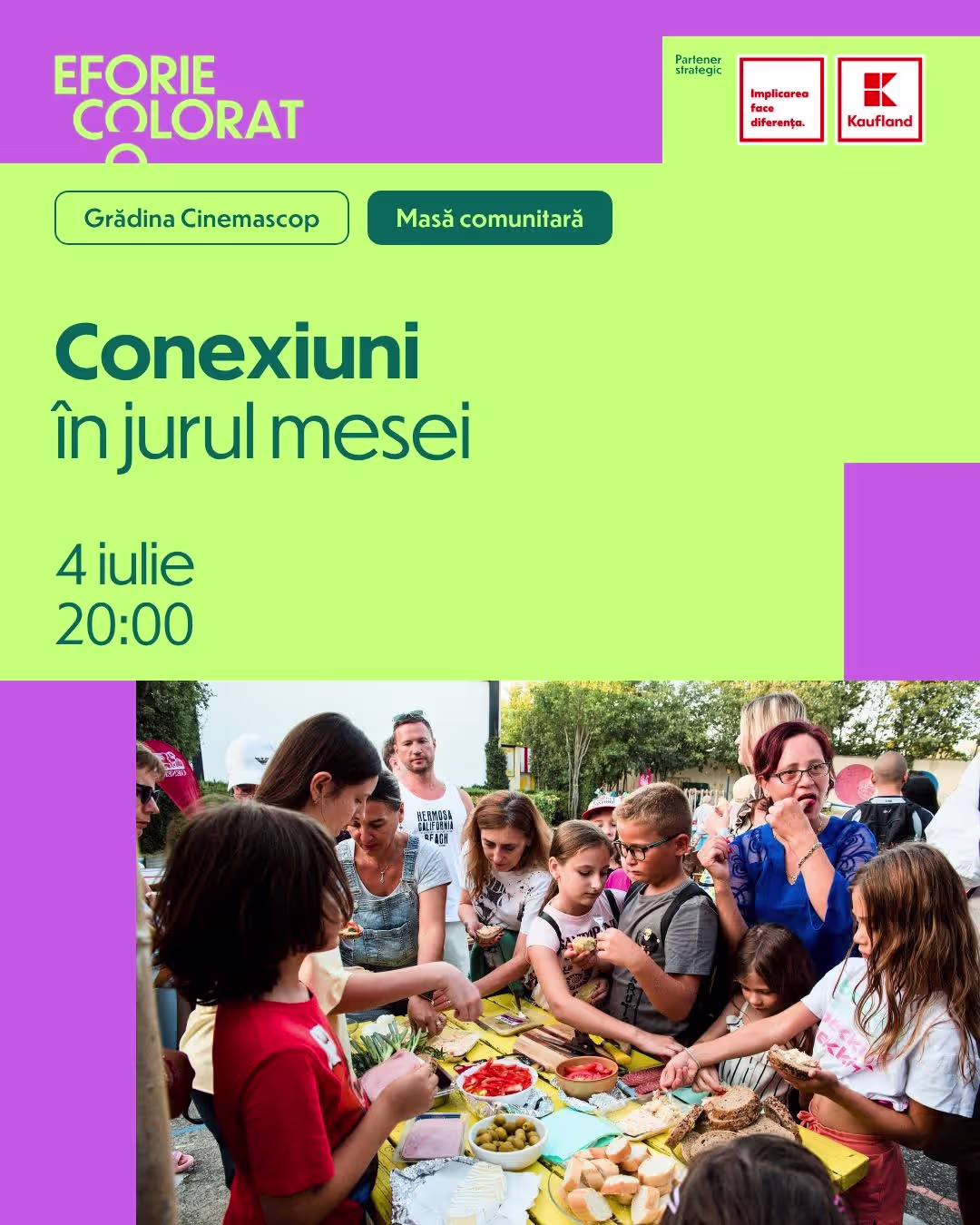 Eforie Colorat Conexiuni in jurul mesei