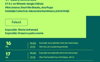 Săptămâna 16-19 iulie Eforie Colorat în Grădina Cinemascop din Eforie Sud