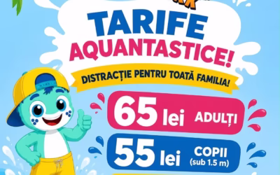 Distractia a inceput la Eforie Aqua Park