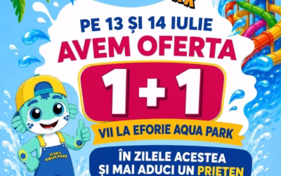 Eforie Aqua Park Oferta 1+1: Distracție la Jumătate de Preț în Iulie 2026