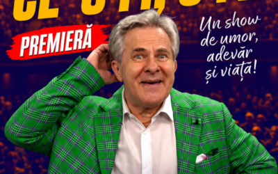 Doru Octavian Dumitru revine la Teatrul de Vară din Eforie Nord pe 15 august cu noul său spectacol: „CE-O FI, O FI!”