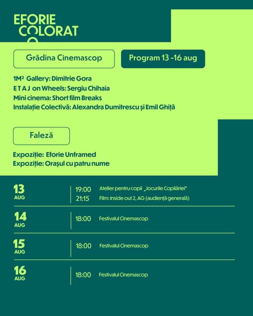 eforie colorat 13 august