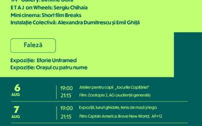 Ultimele zile de Eforie Colorat înainte de Festivalul Cinemascop! Programul complet între 6 și 9 august