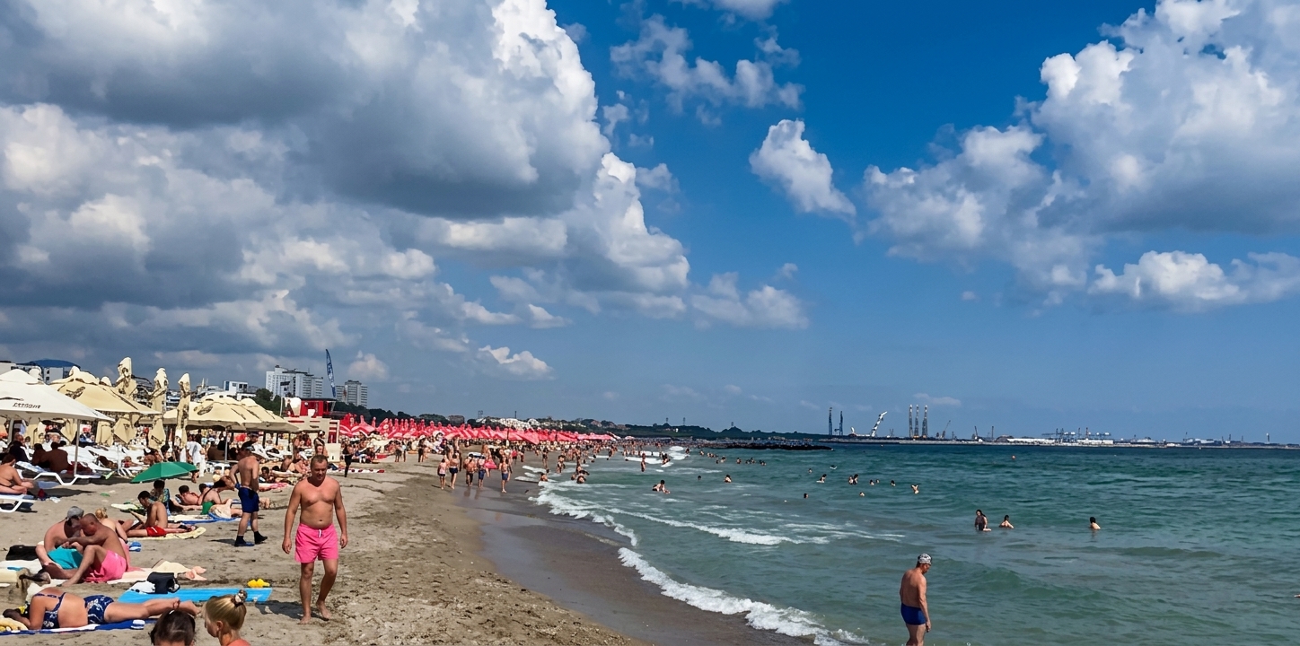 Vremea în Eforie pe 28 august 2026 și avertisment de Steag Roșu la mare